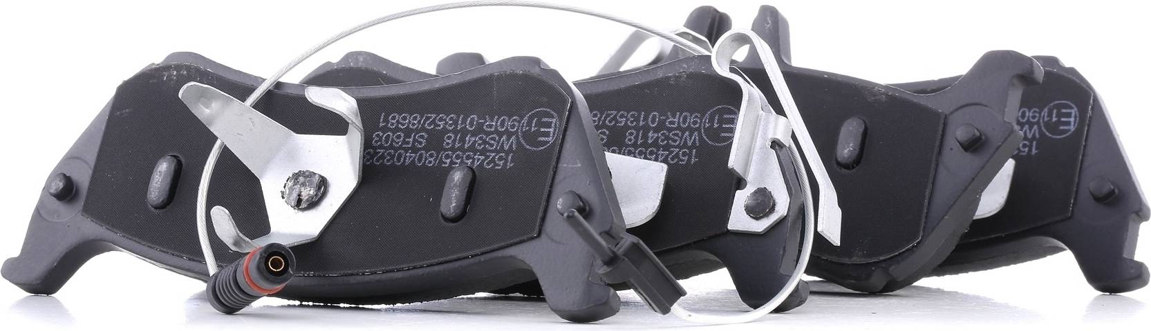 Ridex Brake Pad Set Rear Axle