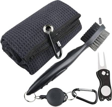 Golf Towel Microfiber Waffle Pattern Tool Kit