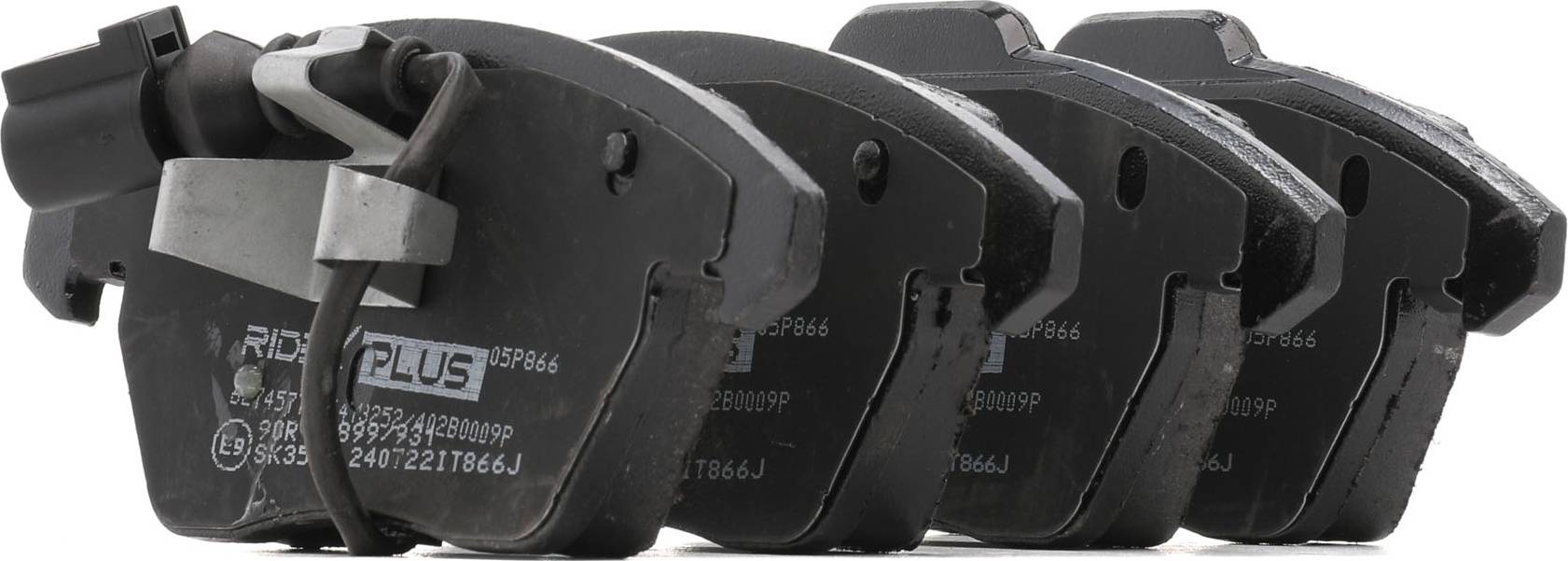 Ridex Plus Brake Pad Set Front Axle