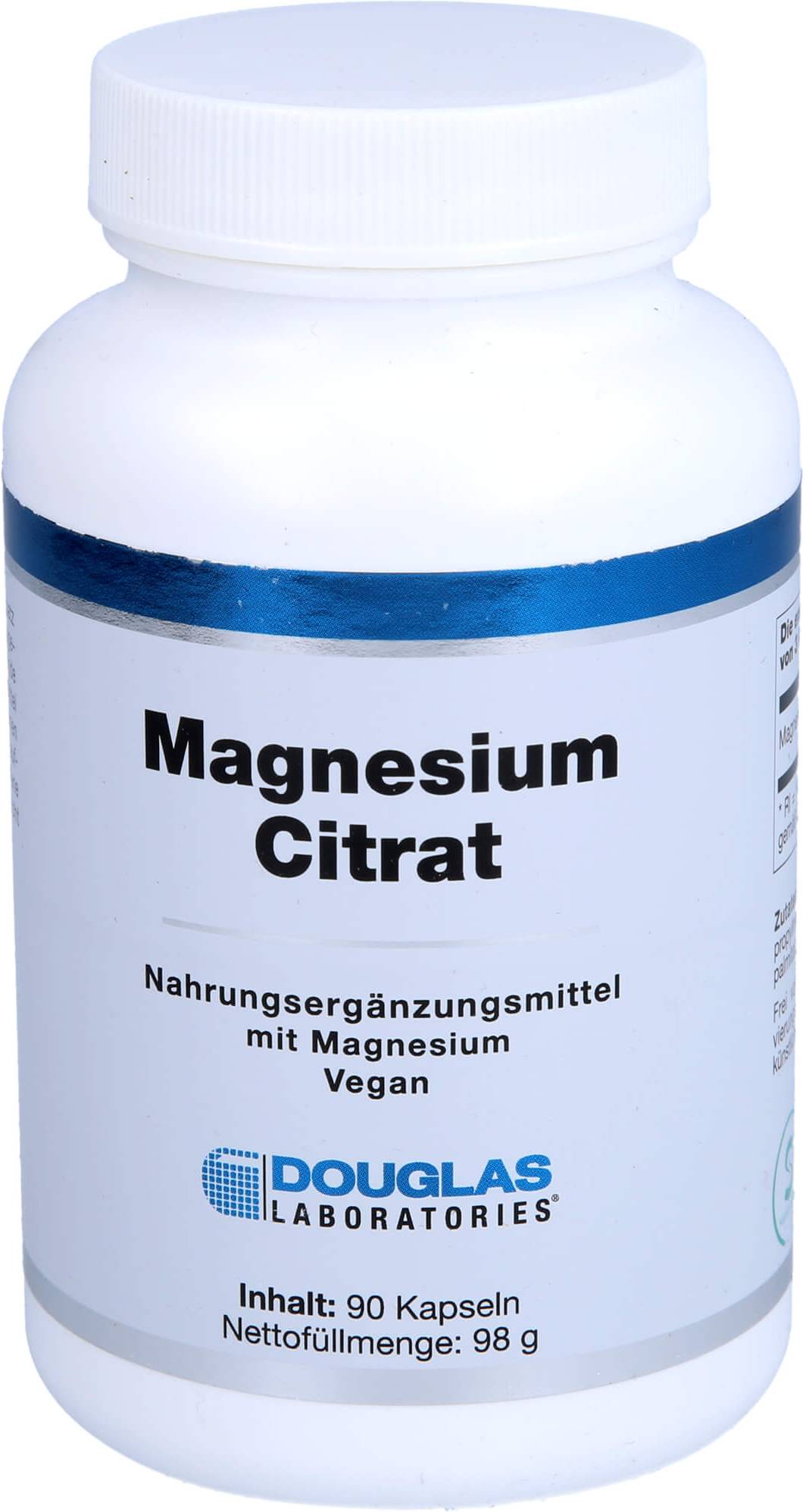 Magnesium Magnesium Citrate Capsules 90 Stk.