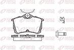 Remsa 0695.02 Brake Pad Set Rear Axle