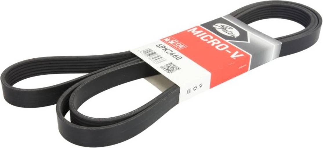 Gates Micro-V Multi-Ribbed Belt 6PK2460