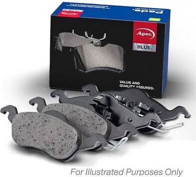 APEC Rear Brake Pad Set 1.5 May