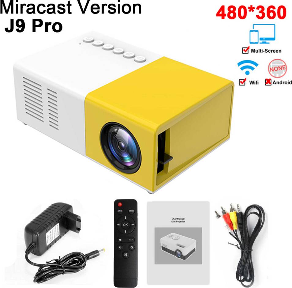 1000 Lumens HDMI USB Mini LED Projector