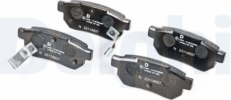 Delphi Brake Pad Set Honda MG Rover LP625