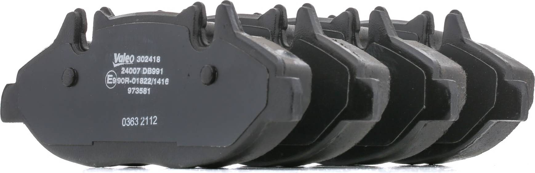 Valeo Essential Front Axle Brake Pad Set