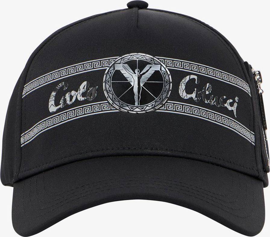 Basecap Metal Logo Print - Sort