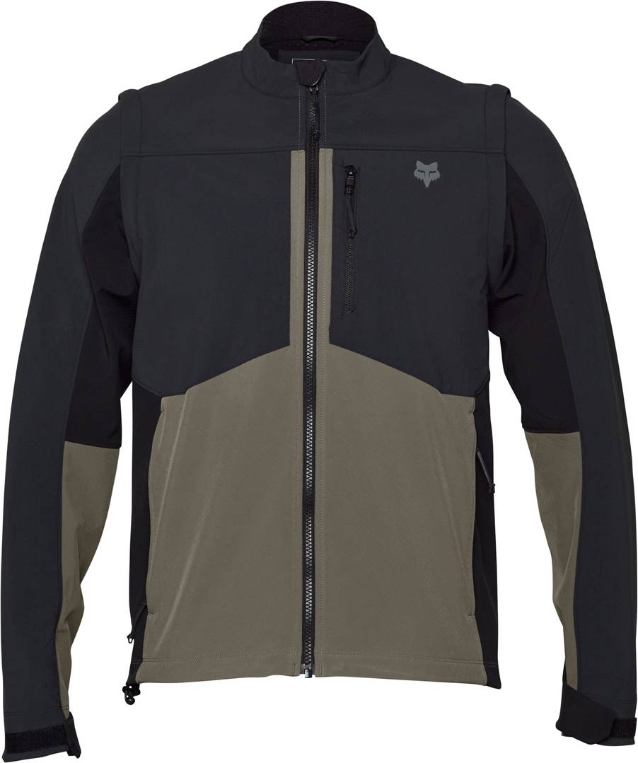 Fox Ranger Off-Road Softshell Motocross Jacket - Grey Adult, Man