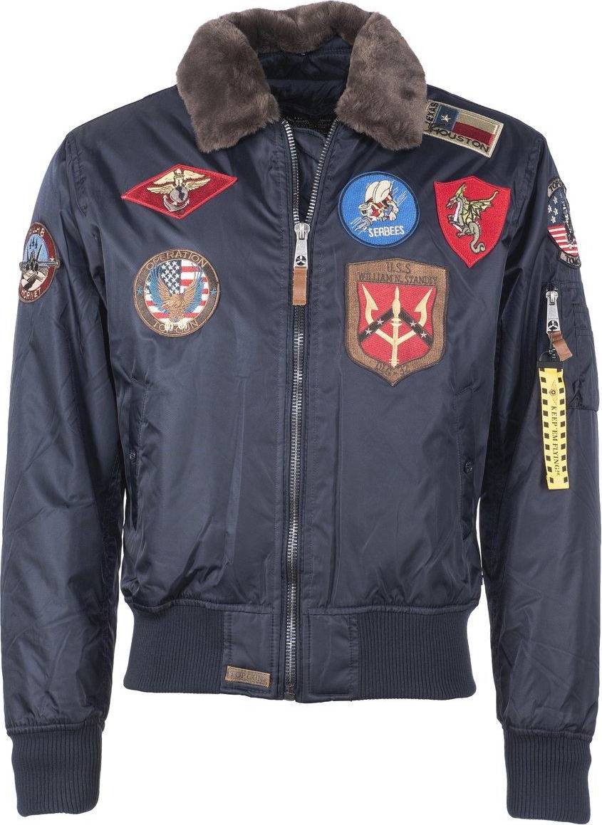 Machine Textile Jacket - Dark Blue