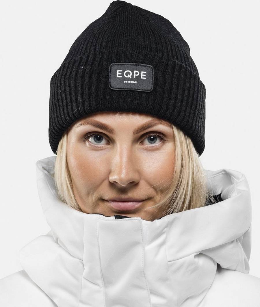 Åppås Rib Beanie Deep Black