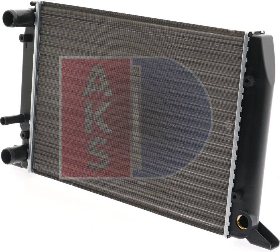 AKS Dasis 480490N Engine Radiator Aluminium