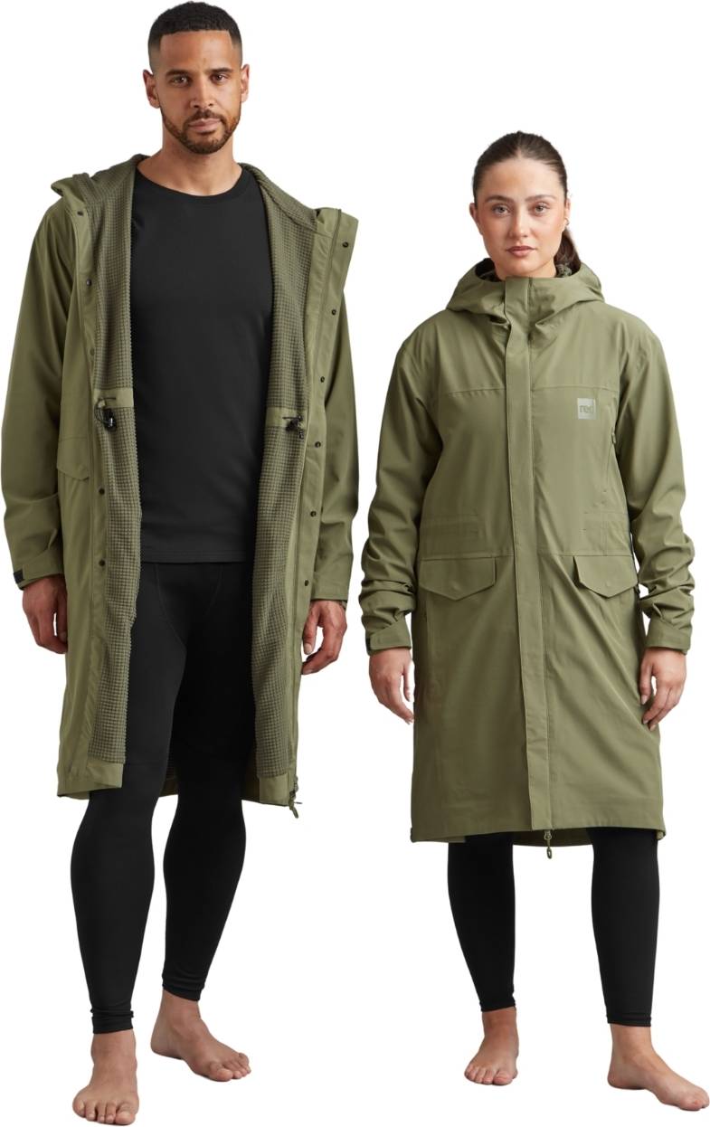 Changing robes Red Paddle Co Pursuit Robe Olive