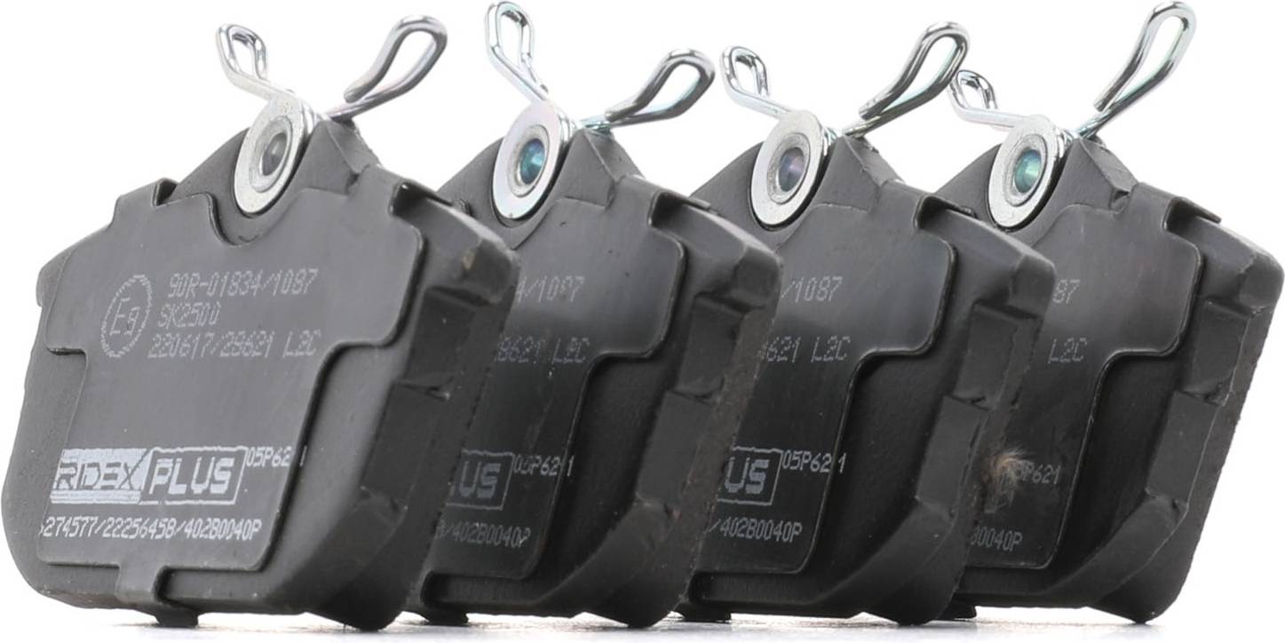 Ridex Plus 402B0040P Brake Pad Set Rear Axle