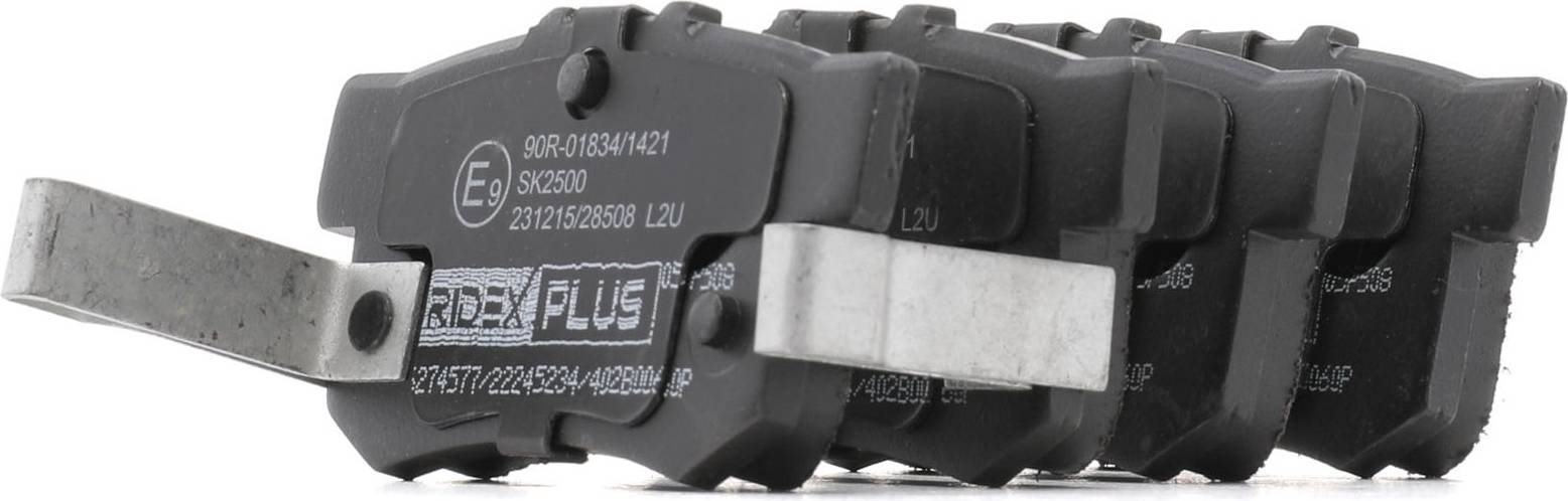 Ridex Brake Pad Set Rear Axle 402B0060P