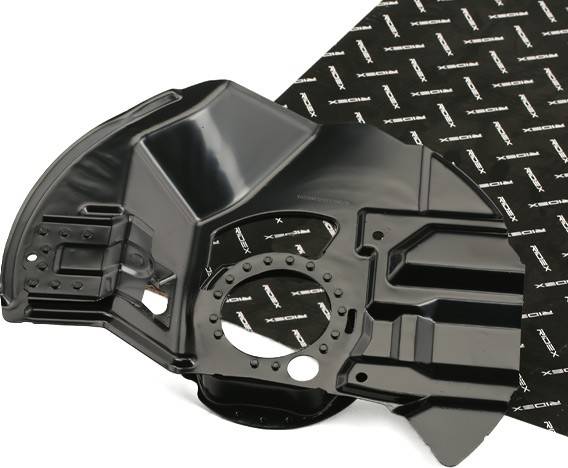 Ridex Brake Disc Back Plate Front Axle Left