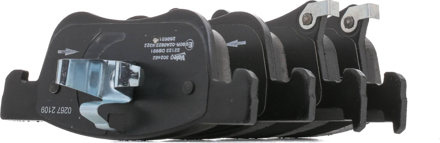Valeo Essential Front Axle Brake Pad Set