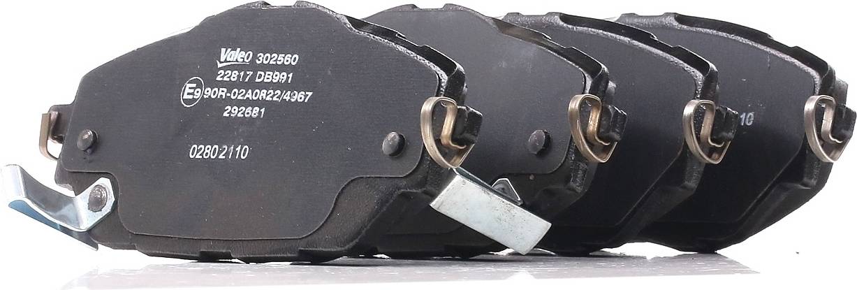 Valeo Essential Front Axle Brake Pad Set
