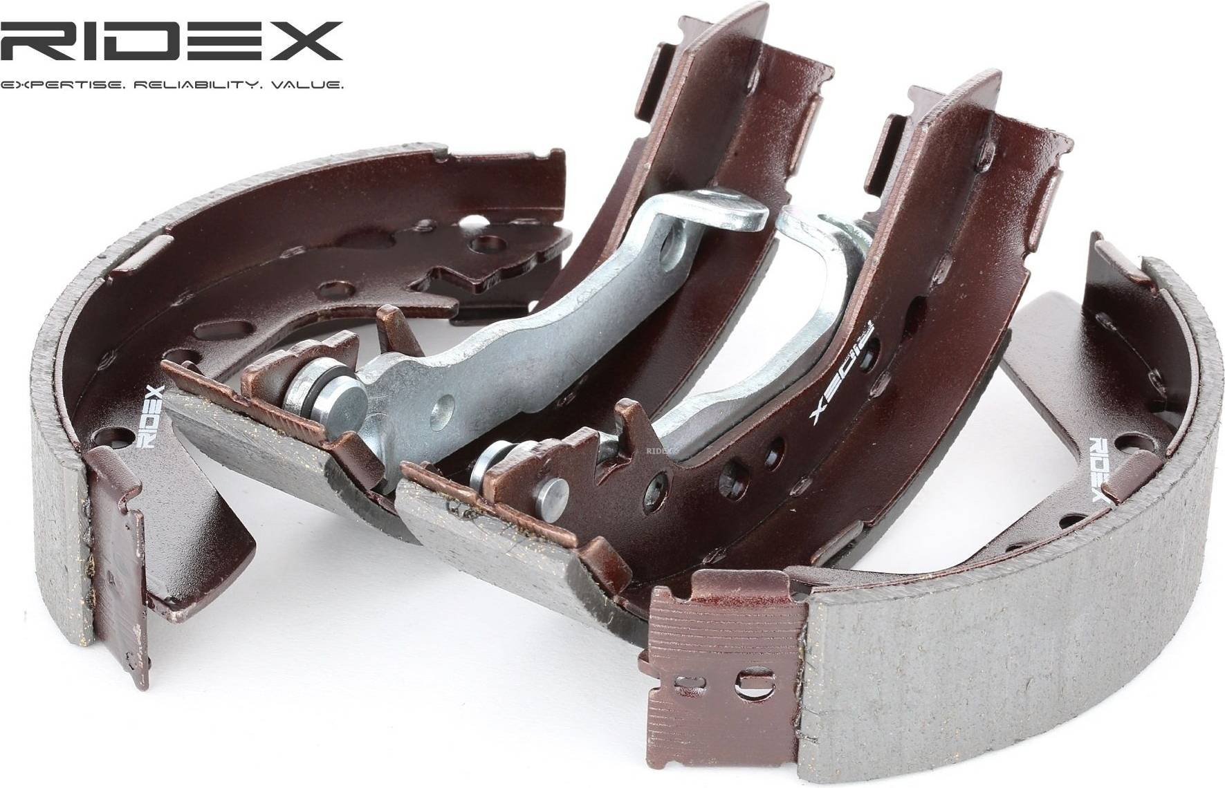 Ridex Brake Shoes Rear Axle 180mm With Lever