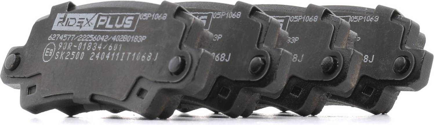 Ridex Brake Pad Set Rear Axle