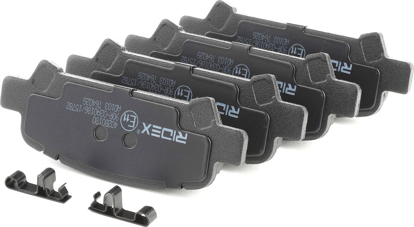 Ridex Brake Pad Set Rear Axle