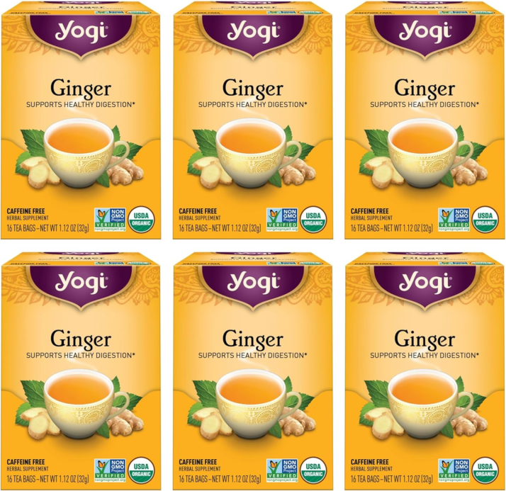 Procase Ginger Tea 6 Pack - Long