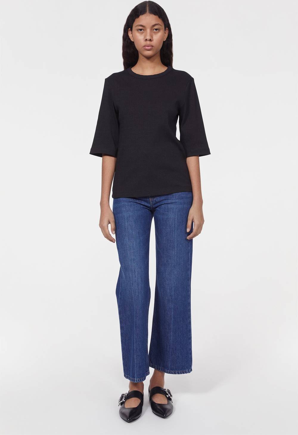 Rodebjer Sprint Rib Tee - Dam Toppar