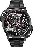 Storm 47539 SL R Dualation Slate Red Bracelet Watch