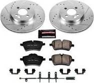 Brake kit Power Stop PowerStop K5784 Front Z23 Evolution Sport Brake Kit