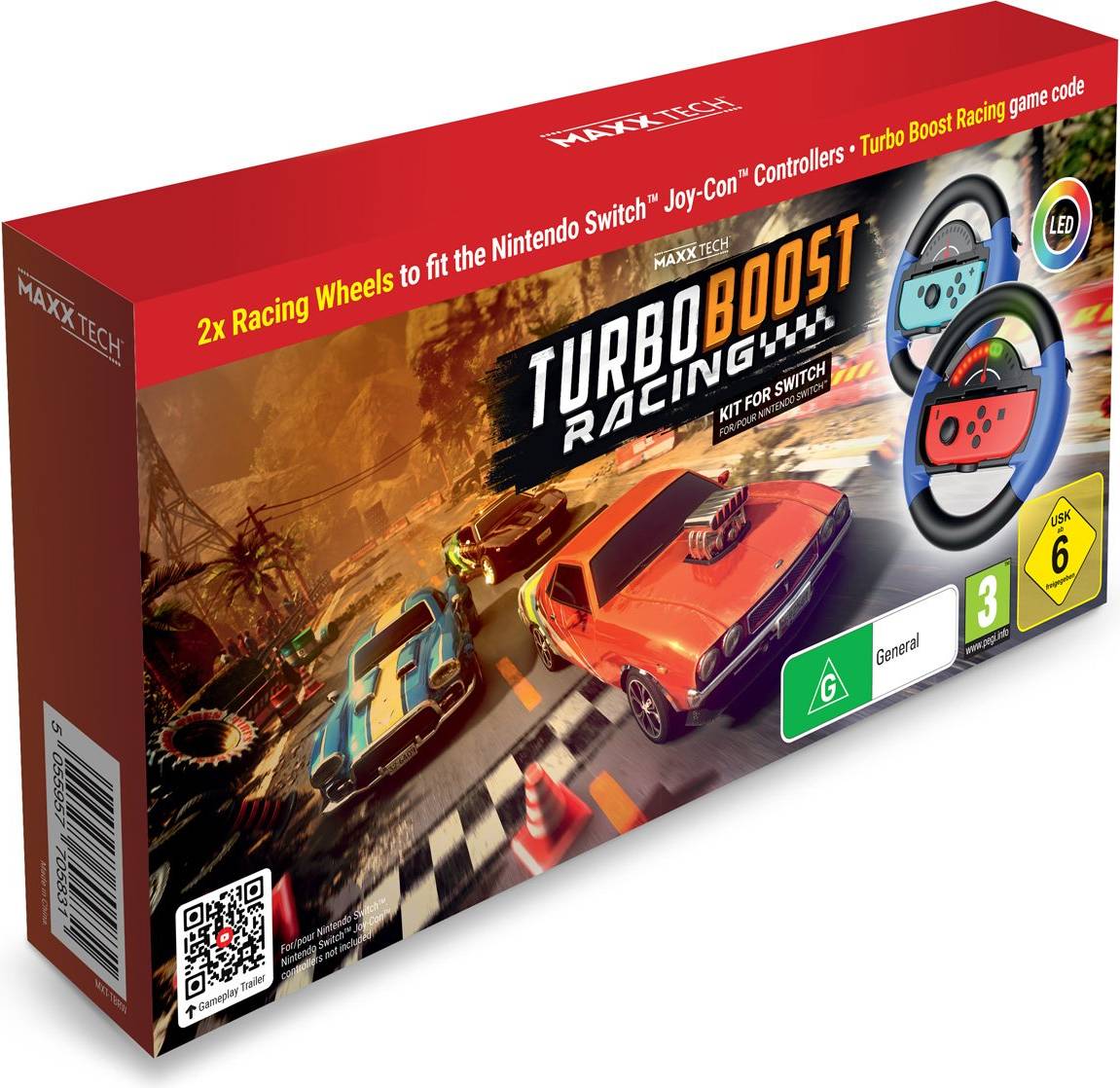 Turbo racing Maxx Tech Turbo Boost Racing Kit Nintendo Switch