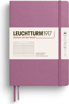 Leuchtturm1917 notebook a5 Leuchtturm1917 Dusty Rose Medium Ruled Notebook