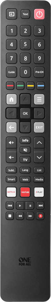 One for all URC4922 TCL Replacement Remote Control