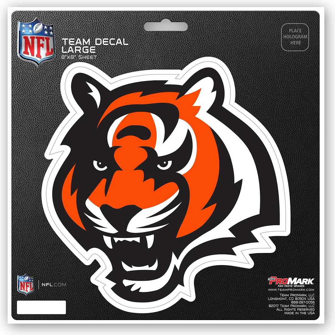 Team Promark Cincinnati Bengals Large Decal Sticker 62602