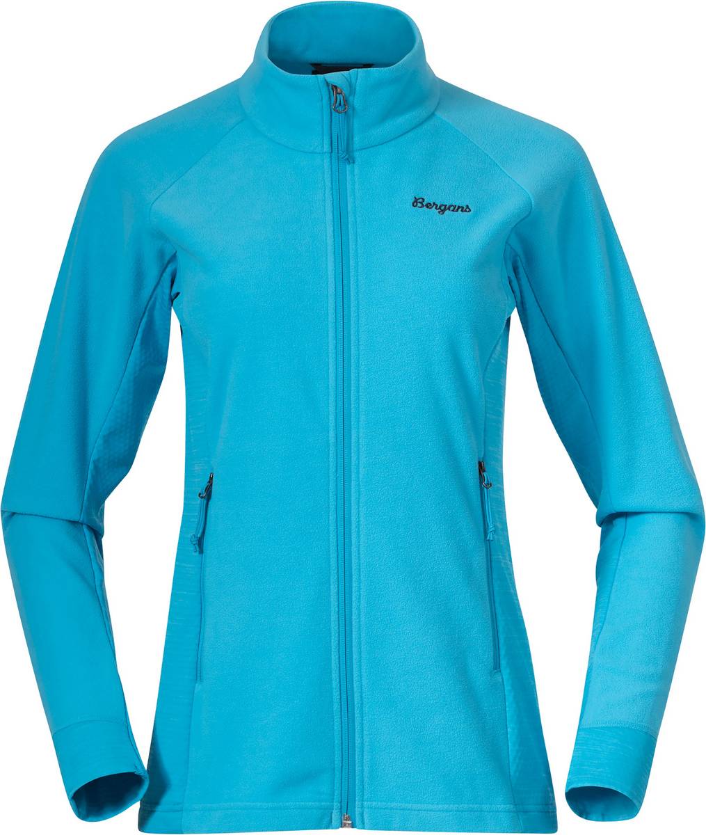 Bergans W Rabot Fleece Midlayer Jacket - Aqua Lagoon