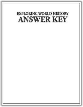 Exploring World History Answer Key (Paperback)