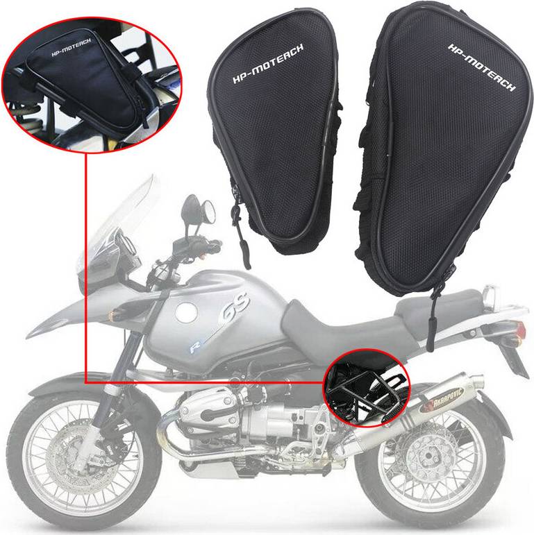 (Black) R 1150 1100 GS R NEW Motorcycle FOR BMW R1150GS R1100GS Side Frame Crash Bag Storage Package Bags Waterproof Bag R1100R R1150R Motorcycle Neck Braces