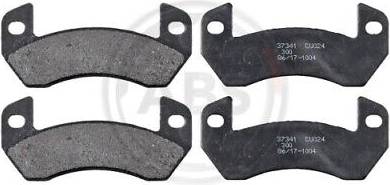 A.B.S. Brake Pad Set Without Integrated Wear Sensor