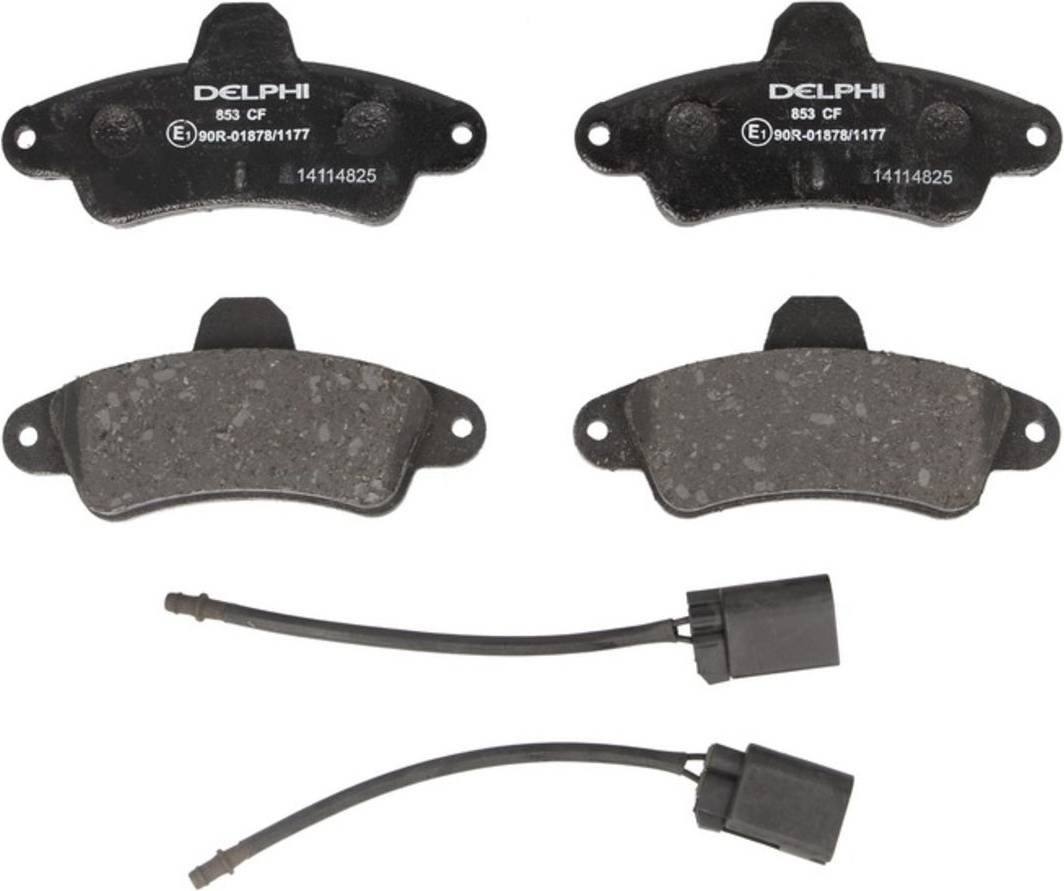 Delphi Brake Pad Set LP853
