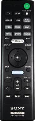 Sony Genuine RMT-AH401U Audio System Remote Control