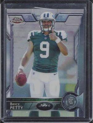Topps chrome Bryce Petty 2015 Topps Chrome Sp Variation Short Print Variant Rookie Rc #137