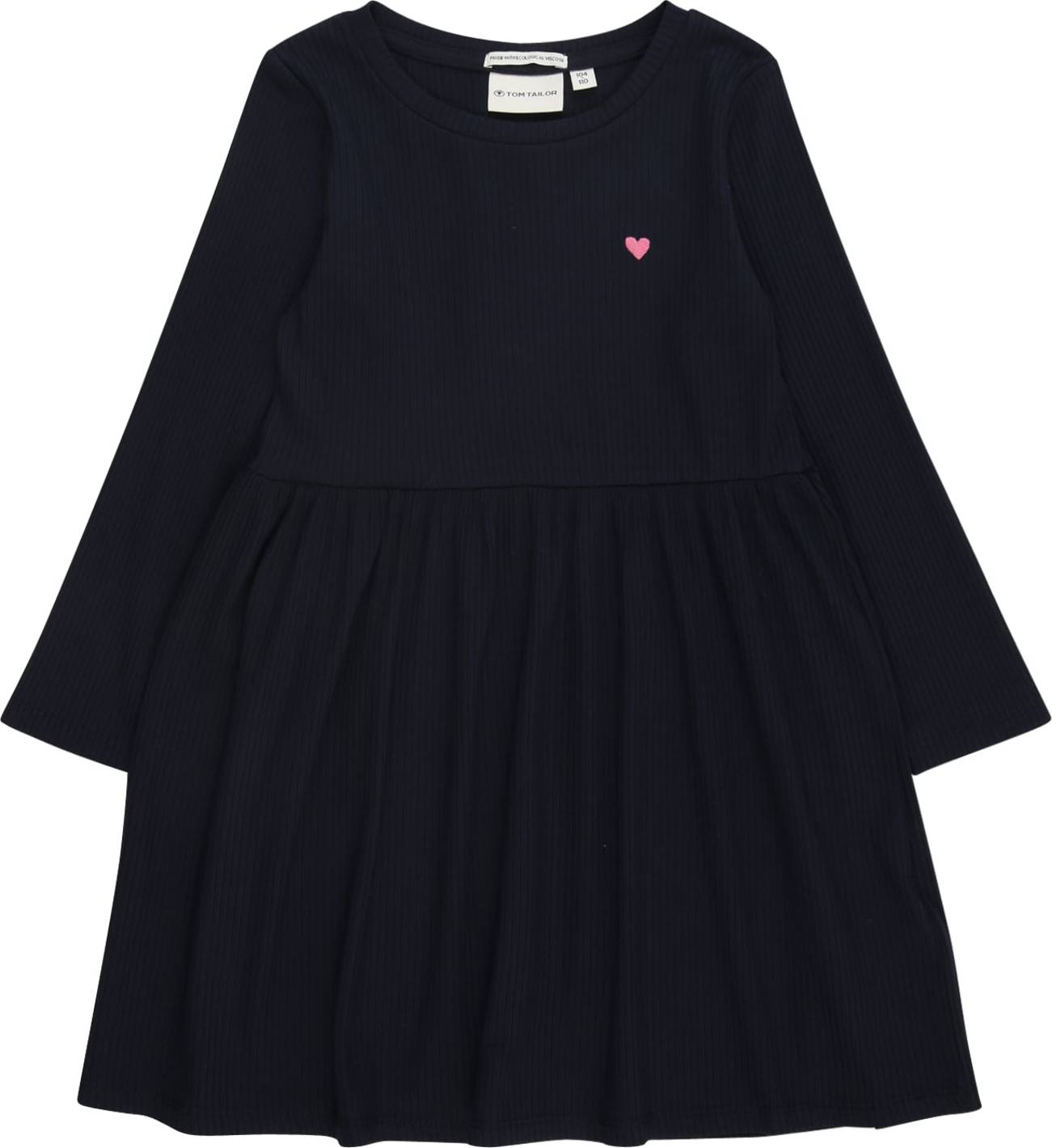 Tom Tailor Rib Dress - Navy