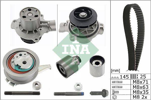INA Timing Belt Kit & Water Pump