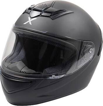 Axor Rage Full Face Motorcycle Helmet - Matt Black