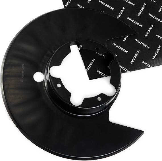 Ridex Brake Disc Back Plate Rear Axle Right