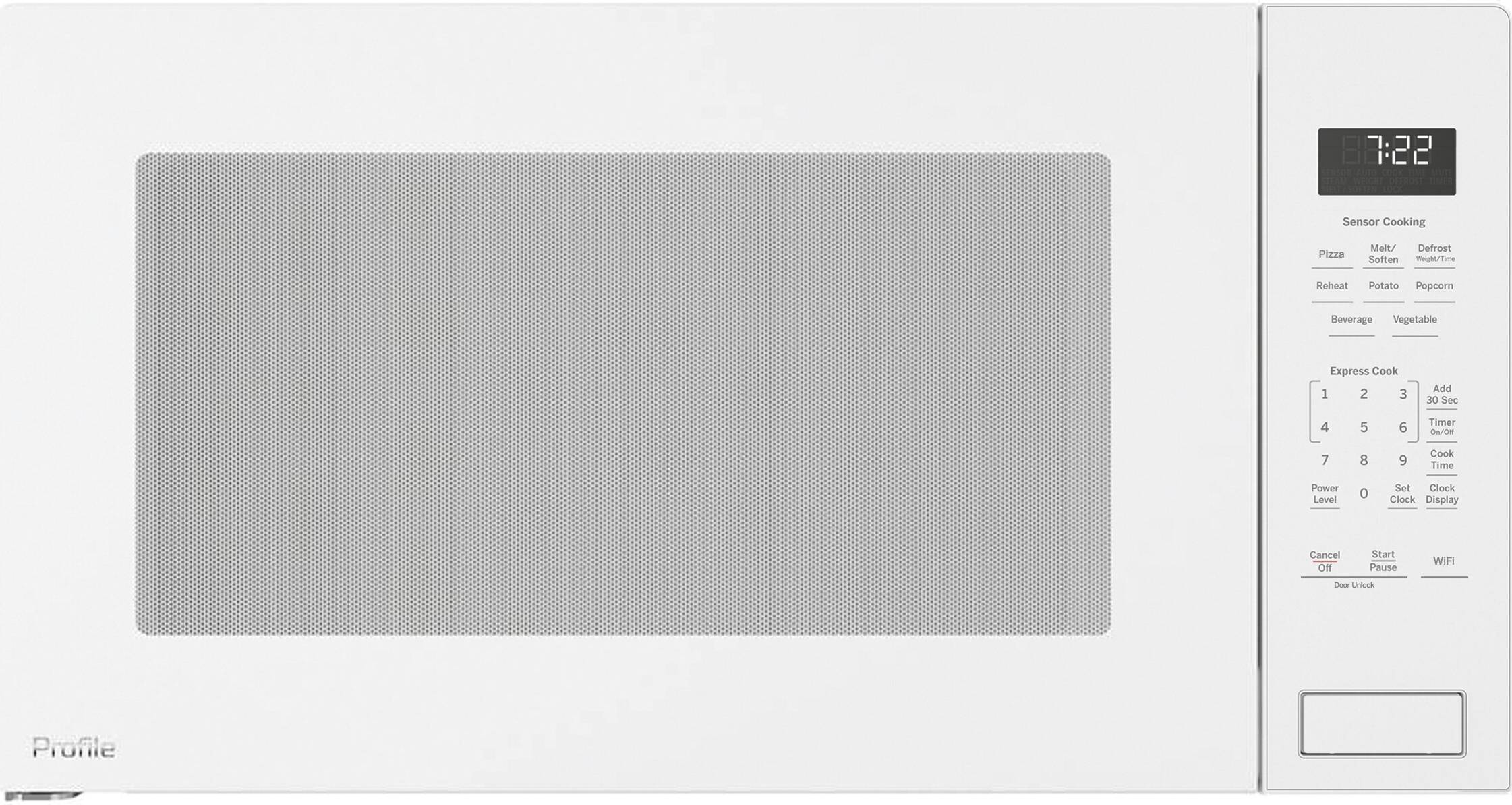 Ge profile microwave GE Built In Microwave PCWK22U1WWW 2.2 Cu. Ft.