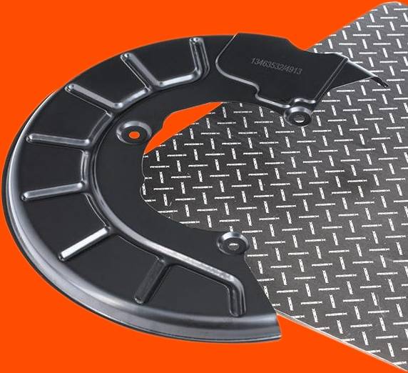 Ridex Brake Disc Back Plate Front Axle Left