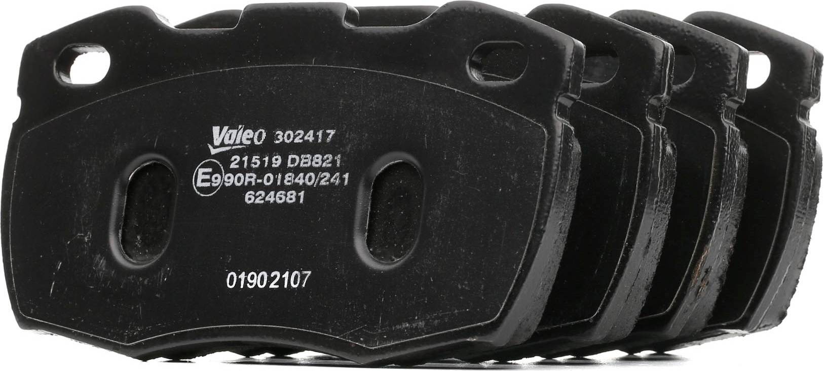 Valeo Essential Front Axle Brake Pad Set