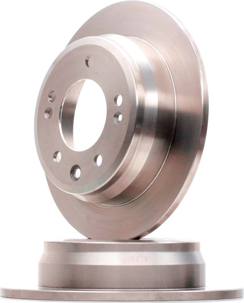 Ridex Brake Disc Rear Axle Uncoated Untreated