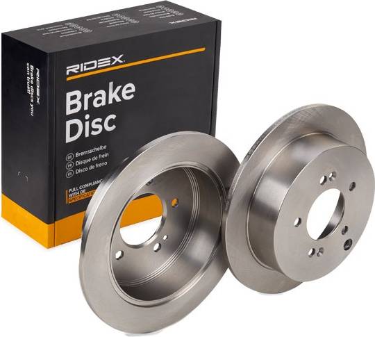 Ridex 82B0133 Brake Disc Rear Axle