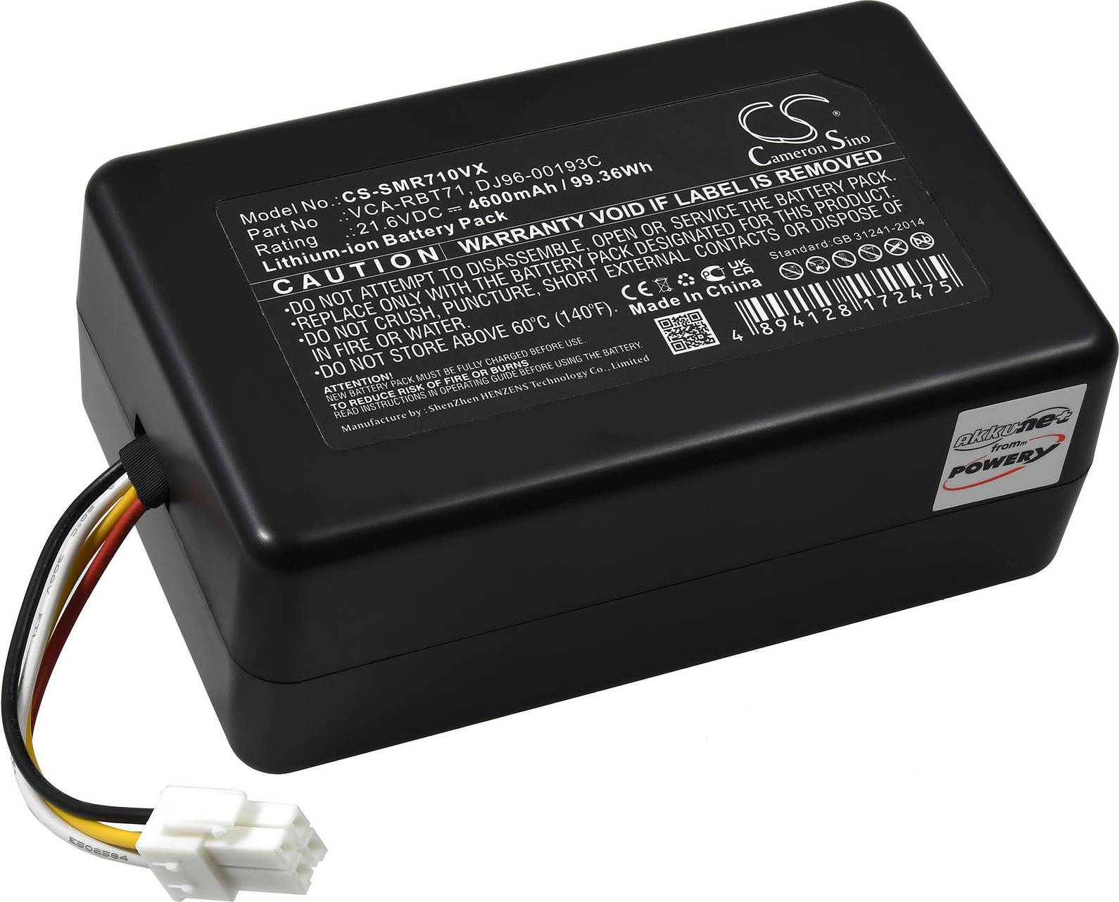 Powery PowerBot R7040 VR1AM7040W9 AA Battery