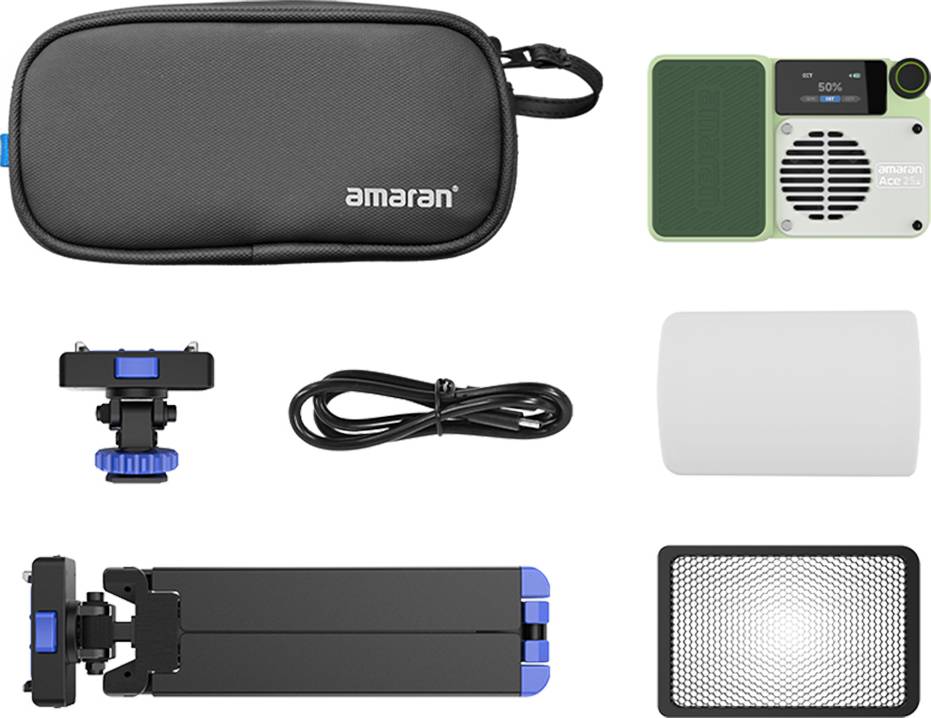Studio creator Aputure Ace 25x Travel Ready Compact LED Light Creator Kit